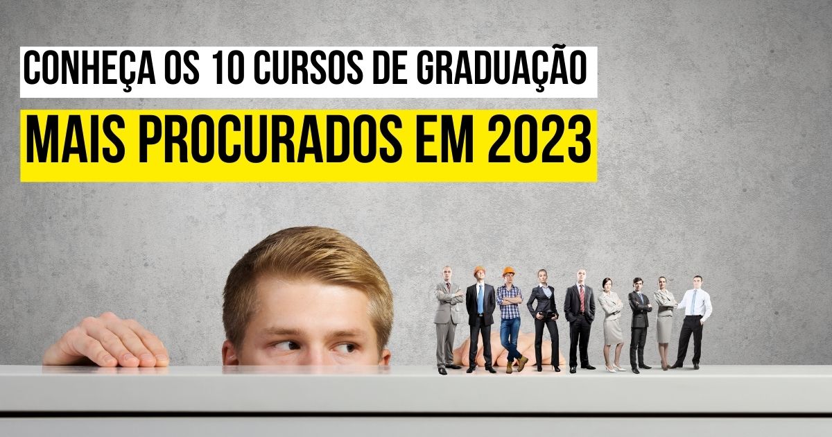 Cursos Mais Procurados 2023 - Confira Agora